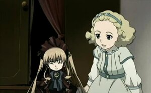 Rating: Safe Score: 0 Tags: 2girls blonde_hair closed_eyes curtains dress hairband image indoors long_hair long_sleeves multiple_girls sarah shinku siblings solo User: admin