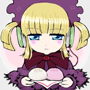 Rating: Safe Score: 0 Tags: 1girl bangs blonde_hair blue_eyes blush capelet dress drill_hair image long_sleeves looking_at_viewer shinku solo star_(symbol) twin_drills twintails upper_body User: admin