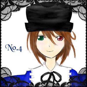 Rating: Safe Score: 0 Tags: 1girl black_headwear blush brown_hair green_eyes hat image lace looking_at_viewer red_eyes ribbon short_hair smile solo souseiseki User: admin