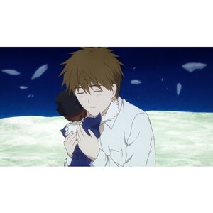 Rating: Safe Score: 0 Tags: 1boy 1girl brown_hair closed_eyes collared_shirt emiya_shirou image long_sleeves moon night petals shirt solo souseiseki upper_body white_shirt User: admin