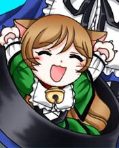Rating: Safe Score: 0 Tags: 1girl :d ^_^ animal_ears apron bell blush brown_hair cat_ears closed_eyes collar image long_sleeves maid open_mouth smile solo suiseiseki User: admin