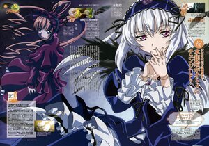 Rating: Safe Score: 0 Tags: 2girls blue_eyes dress frills hairband image lolita_hairband long_hair long_sleeves looking_at_viewer multiple_girls pair purple_eyes ribbon shinku silver_hair suigintou text_focus wings User: admin