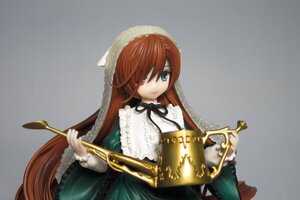 Rating: Safe Score: 0 Tags: 1girl brown_hair doll dress frills green_dress green_eyes grey_background heterochromia holding long_hair long_sleeves looking_at_viewer red_eyes simple_background solo suiseiseki upper_body very_long_hair watering_can User: admin