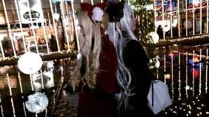 Rating: Safe Score: 0 Tags: 1girl city cityscape hat long_hair multiple_cosplay road_sign snow solo tagme User: admin