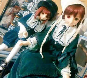 Rating: Safe Score: 0 Tags: 2girls bloomers brown_hair doll dress frills hat long_sleeves looking_at_viewer multiple_dolls multiple_girls photo ribbon short_hair siblings sisters sitting souseiseki standing suiseiseki tagme twins underwear white_legwear User: admin