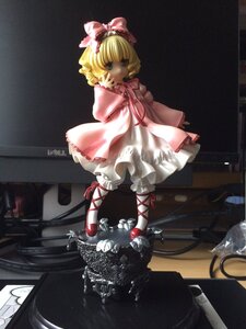 Rating: Safe Score: 0 Tags: 1girl blonde_hair bloomers bow cross-laced_footwear dark doll dress frills hair_bow hina_ichigo hinaichigo long_sleeves pink_bow ribbon shoes short_hair sitting solo underwear User: admin