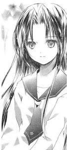 Rating: Safe Score: 0 Tags: 1girl asakura_ryouko bangs closed_mouth eyebrows_visible_through_hair greyscale human image kakizaki_megu kita_high_school_uniform long_hair long_sleeves looking_at_viewer monochrome parted_bangs school_uniform serafuku smile solo traditional_media User: admin