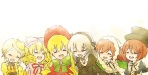 Rating: Safe Score: 0 Tags: 6+girls ^_^ bad_id bad_pixiv_id blonde_hair bonnet bow brown_hair closed_eyes curly_hair dress hair_ornament hat hina_ichigo ica image kanaria laughing long_hair multiple multiple_girls open_mouth rozen_maiden shinku short_hair siblings sisters smile souseiseki striped suigintou suiseiseki tagme twins User: admin