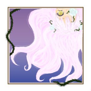 Rating: Safe Score: 0 Tags: 1girl blue_flower blue_rose border flower frame glasses leaf rose solo white_border white_flower white_rose User: admin
