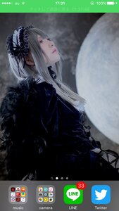 Rating: Safe Score: 0 Tags: 1girl hairband lips lolita_hairband long_hair patreon_logo phone_screen profile red_eyes silver_hair solo suigintou User: admin