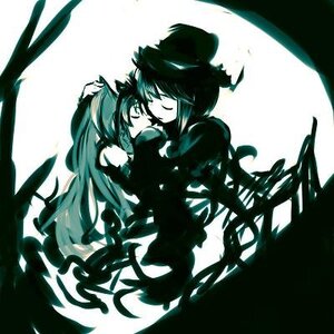 Rating: Safe Score: 0 Tags: 2girls closed_eyes hatsune_miku image long_hair monochrome multiple_girls pair smile souseiseki suiseiseki twintails very_long_hair yuri User: admin
