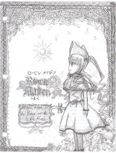 Rating: Safe Score: 0 Tags: 1girl animal_ears cat_ears cat_tail dress flower greyscale image monochrome rose shinku solo tail User: admin