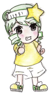 Rating: Safe Score: 0 Tags: 1girl black_eyes blush full_body green_hair hair_ornament image kanaria looking_at_viewer personification shoes simple_background smile sneakers solo standing star_(symbol) star_hair_ornament white_background yellow_dress yellow_footwear User: admin