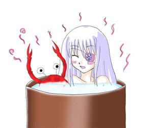 Rating: Safe Score: 0 Tags: 1girl ? barasuishou beamed_eighth_notes blush eighth_note eyebrows_visible_through_hair image in_container long_hair musical_note one_eye_closed simple_background smile solo spoken_musical_note white_background User: admin