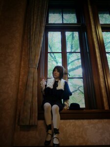 Rating: Safe Score: 0 Tags: 1girl indoors sitting solo souseiseki window User: admin