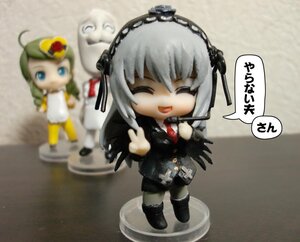 Rating: Safe Score: 0 Tags: 2girls 3d ahoge blurry braid chain chibi closed_eyes doll figure gothic_lolita hairband lolita_fashion long_hair multiple_girls necktie photo silver_hair solo suigintou thighhighs User: admin