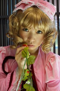 Rating: Safe Score: 0 Tags: 1girl blonde_hair blue_eyes bow eyelashes flower hair_bow hair_ribbon hina_ichigo hinaichigo indoors lips looking_at_viewer ribbon short_hair solo upper_body window User: admin