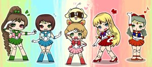 Rating: Safe Score: 0 Tags: 5girls :> ? bad_id bad_pixiv_id bishoujo_senshi_sailor_moon blonde_hair blue_choker blue_eyes blue_footwear blue_sailor_collar blue_skirt blush_stickers boots bow brown_hair chibi choker color_connection doll doll_joints double_bun dress drill_hair eighth_note elbow_gloves fujinozu gloves green_choker green_eyes green_footwear green_hair green_sailor_collar green_skirt hair_bobbles hair_bow hair_cones hair_ornament heterochromia hina_ichigo image inner_senshi joints kanaria knee_boots kunkun long_hair luna-p magical_girl multiple multiple_girls multiple_persona musical_note open_mouth orange_sailor_collar otoko_no_ko parody pink_bow pink_sailor_collar ponytail pose red_bow red_eyes red_footwear red_sailor_collar red_skirt rozen_maiden sailor_chibi_moon sailor_collar sailor_jupiter sailor_mars sailor_mercury sailor_moon sailor_senshi sailor_senshi_uniform sailor_venus shinku short_hair skirt souseiseki strappy_heels suiseiseki tagme v very_long_hair white_gloves User: admin