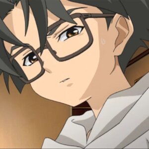 Rating: Safe Score: 0 Tags: 1girl bangs black_hair blurry brown_eyes close-up face human sakurada_jun screenshot simple_background solo spiked_hair User: admin