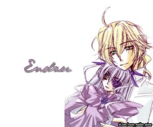 Rating: Safe Score: 0 Tags: 1boy 1girl ahoge barasuishou blonde_hair bowtie dress eyepatch frills green_eyes image long_hair long_sleeves looking_at_viewer ribbon simple_background smile solo upper_body white_background yellow_eyes User: admin