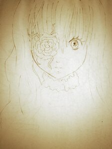 Rating: Safe Score: 0 Tags: 1girl crying crying_with_eyes_open flower image kirakishou monochrome rose solo tears traditional_media User: admin