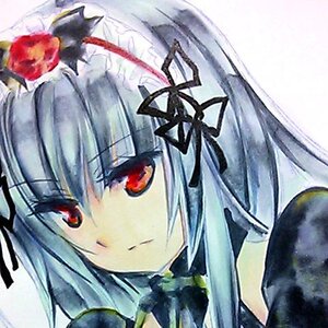 Rating: Safe Score: 0 Tags: 1girl apple bangs face fruit hair_ribbon image long_hair looking_at_viewer red_eyes ribbon silver_hair solo suigintou User: admin