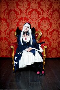 Rating: Safe Score: 0 Tags: 1girl dress flower long_hair rose sitting solo suigintou white_hair User: admin