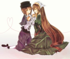 Rating: Safe Score: 0 Tags: 2girls ^_^ brown_hair closed_eyes dress green_dress hat head_scarf heart holding_hands image long_hair long_sleeves multiple_girls open_mouth pair short_hair siblings sisters smile souseiseki suiseiseki twins very_long_hair User: admin