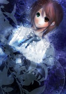 Rating: Safe Score: 0 Tags: 1girl black_ribbon blue_neckwear brown_hair frills heterochromia image long_sleeves looking_at_viewer neck_ribbon ribbon short_hair smile solo souseiseki upper_body User: admin