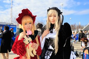 Rating: Safe Score: 0 Tags: 6+boys blonde_hair blurry blurry_background building city day depth_of_field hat long_hair long_sleeves looking_at_viewer multiple_boys multiple_cosplay multiple_girls outdoors photo tagme User: admin
