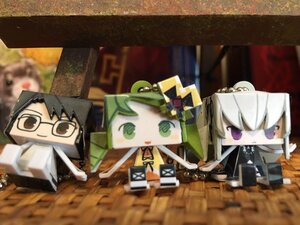 Rating: Safe Score: 0 Tags: 3girls black_hair blurry depth_of_field doll glasses green_hair multiple_dolls multiple_girls photo purple_eyes tagme User: admin