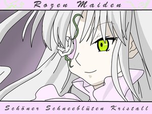 Rating: Safe Score: 0 Tags: 1girl bangs closed_mouth dated eyebrows_visible_through_hair flower green_eyes grey_hair image kirakishou long_hair looking_at_viewer signature smile solo User: admin