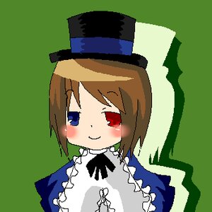 Rating: Safe Score: 0 Tags: 1girl auto_tagged blue_dress blue_eyes blush brown_hair closed_mouth dress frills green_background hat heterochromia image long_sleeves red_eyes smile solo souseiseki transparent_background upper_body User: admin
