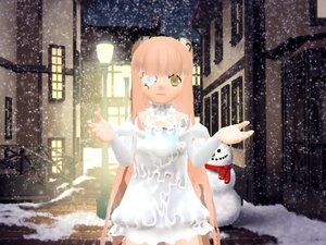 Rating: Safe Score: 0 Tags: 1girl building city cityscape dress image kirakishou long_hair pink_hair sky snow snowing solo stuffed_animal teddy_bear white_dress User: admin