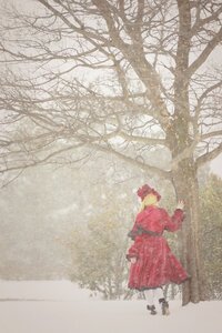 Rating: Safe Score: 0 Tags: 1girl bare_tree blonde_hair day forest hat long_sleeves nature outdoors shinku solo tree User: admin