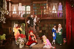 Rating: Safe Score: 0 Tags: black_hair blonde_hair brown_hair dress flower hair_ornament hat japanese_clothes long_hair multiple_boys multiple_cosplay multiple_girls short_hair sitting tagme User: admin