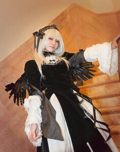 Rating: Safe Score: 0 Tags: 1girl 3d black_dress blonde_hair dress hairband long_sleeves photo solo suigintou wide_sleeves User: admin