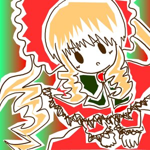 Rating: Safe Score: 0 Tags: 1girl chibi dress image shinku solo sweatdrop User: admin