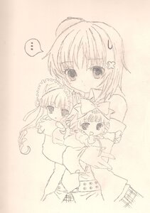 Rating: Safe Score: 0 Tags: 3girls ? auto_tagged blush bow dress hair_bow hinaichigo image long_sleeves looking_at_viewer minigirl monochrome multiple_girls open_mouth pair shinku short_hair simple_background spoken_question_mark User: admin