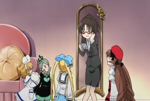 Rating: Safe Score: 0 Tags: 1boy 4girls blonde_hair brown_hair dress glasses gloves green_hair hat hinaichigo human kanaria kusabue_mitsu long_hair long_sleeves multiple multiple_girls screenshot shinku short_hair skirt suiseiseki tagme very_long_hair User: admin