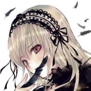 Rating: Safe Score: 0 Tags: 1girl auto_tagged bangs bird black_dress black_feathers black_ribbon blurry blurry_foreground depth_of_field dress eyebrows_visible_through_hair feathers hairband image long_hair long_sleeves ribbon simple_background solo suigintou upper_body white_background User: admin