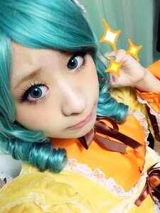 Rating: Safe Score: 0 Tags: 1girl aqua_eyes aqua_hair drill_hair face kanaria lips looking_at_viewer marker_(medium) solo sparkle traditional_media User: admin
