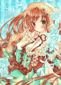 Rating: Safe Score: 0 Tags: 1girl bad_id bad_pixiv_id blue_flower blue_rose blush brown_eyes brown_hair corset dress flower frills green_eyes green_flower green_rose heterochromia image lace lolita_fashion long_hair marker_(medium) pink_rose purple_rose puu_(kari---ume) red_eyes red_flower red_rose ribbon rose rozen_maiden solo suiseiseki traditional_media veil very_long_hair white_rose yellow_flower yellow_rose User: admin