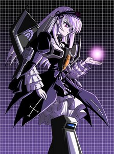 Rating: Safe Score: 0 Tags: 1girl auto_tagged black_dress cross cross-laced_clothes crossover decepticon dress energy frilled_sleeves frills fusion hairband image kamishima_kanon lolita_hairband long_hair long_sleeves mecha mecha_musume parody pink_eyes purple_eyes robot rozen_maiden skywarp solo sparkle suigintou transformers weapon wings User: admin