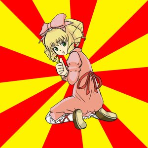 Rating: Safe Score: 0 Tags: 1girl blonde_hair bow dress drill_hair full_body green_eyes hair_bow hina_ichigo hinaichigo image long_sleeves looking_at_viewer open_mouth pink_bow pink_dress puffy_sleeves solo twin_drills User: admin