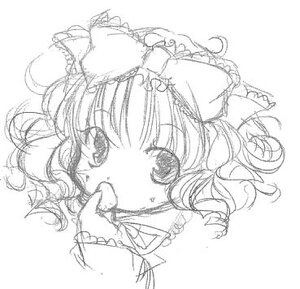 Rating: Safe Score: 0 Tags: 1girl blush bow frills greyscale hair_bow hair_ribbon hinaichigo image looking_at_viewer monochrome ribbon simple_background sketch solo white_background User: admin
