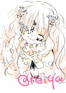Rating: Safe Score: 0 Tags: 1girl bangs closed_mouth dress flower hair_flower hair_ornament image kirakishou long_hair monochrome rose solo white_flower User: admin