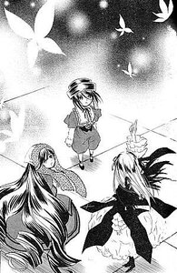 Rating: Safe Score: 0 Tags: blue_butterfly bug butterfly butterfly_hair_ornament comic flower greyscale hair_ornament hat image insect japanese_clothes kimono long_hair monochrome multiple multiple_girls short_hair tagme very_long_hair wide_sleeves User: admin
