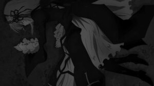 Rating: Safe Score: 0 Tags: 1girl auto_tagged boots bouquet dress flower frills image long_hair long_sleeves monochrome solo suigintou User: admin