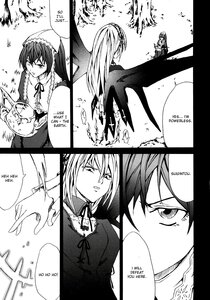 Rating: Safe Score: 0 Tags: 2girls comic doujinshi doujinshi_#13 english_text greyscale image long_hair maid_headdress monochrome multiple multiple_girls User: admin